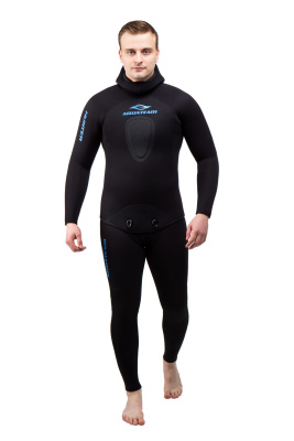 Гидрокостюм Hunter 7мм ультраспан/открытая пора черный