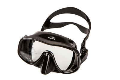 Маска Aquateam FRAMELESS UNO black с боксом